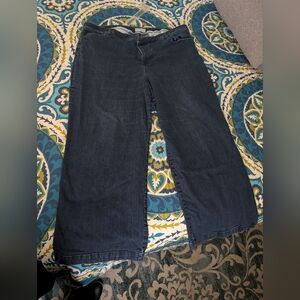 Final weeks bundle & save  Eloquii Dark Blue Wide Leg Jeans